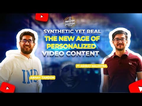Synthetic Yet Real — The New Age of Personalized Video Content